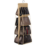 Fast Forward 8-Pocket Handbag Hanging Organizer - Efficient Closet Storage Fast Forward