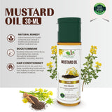 Premium Sarso (Mustard) Oil for Hair and Skin - Natural and Nourishing Land Secret