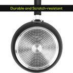 Utopia Kitchen Nonstick Fry Pan Set - Induction Bottom - 8", 9.5", 11" - Aluminum Alloy - Scratch Resistant - Riveted Handle Fast Forward