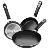 Utopia Kitchen Nonstick Frying Pan Set - 3 Piece Induction Bottom - 8 Inches, 9.5 Inches and 11 Inches Utopia