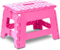 Foldable Step Stool for Kids 11 Inches Wide and 8 Inches Tall Holds Up to 136 kg light weight Fast Forward