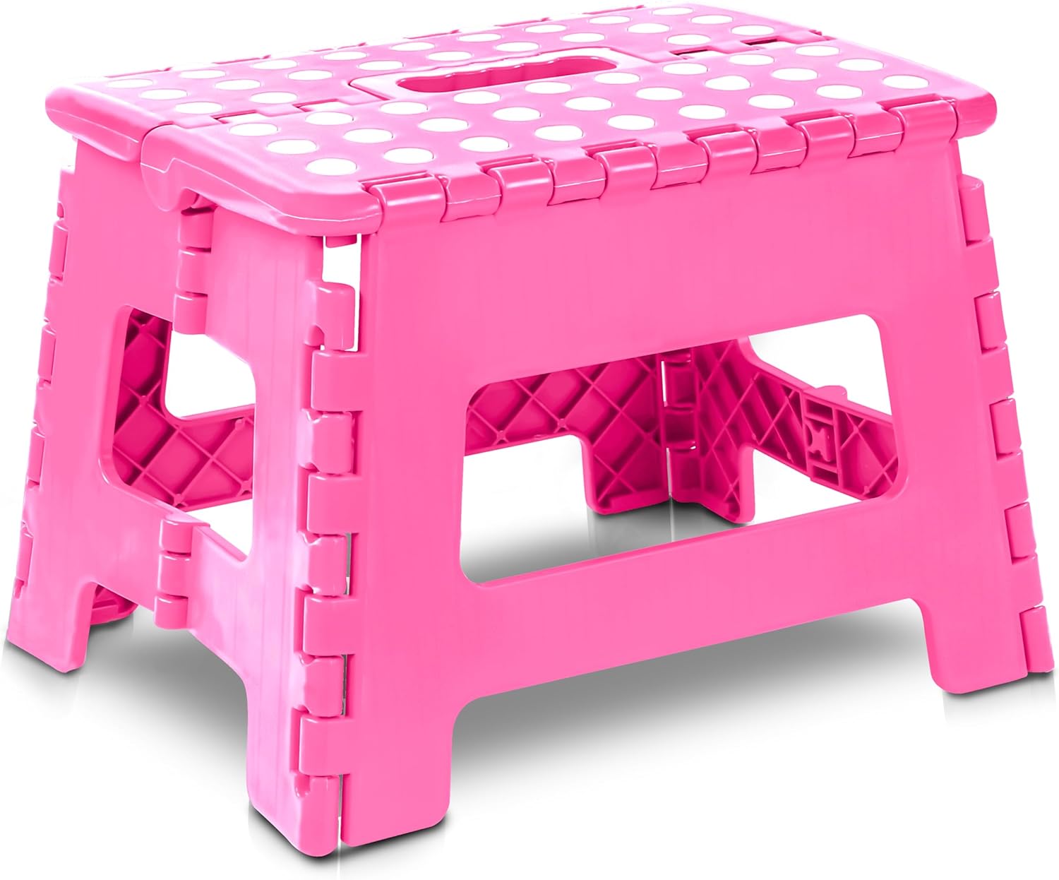 Foldable Step Stool for Kids 11 Inches Wide and 8 Inches Tall Holds Up to 136 kg light weight Fast Forward