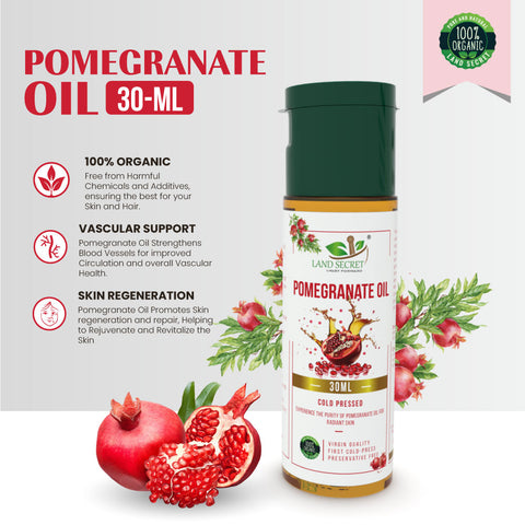 Pomegranate Seed Oil: Nourish Your Skin Naturally Land Secret