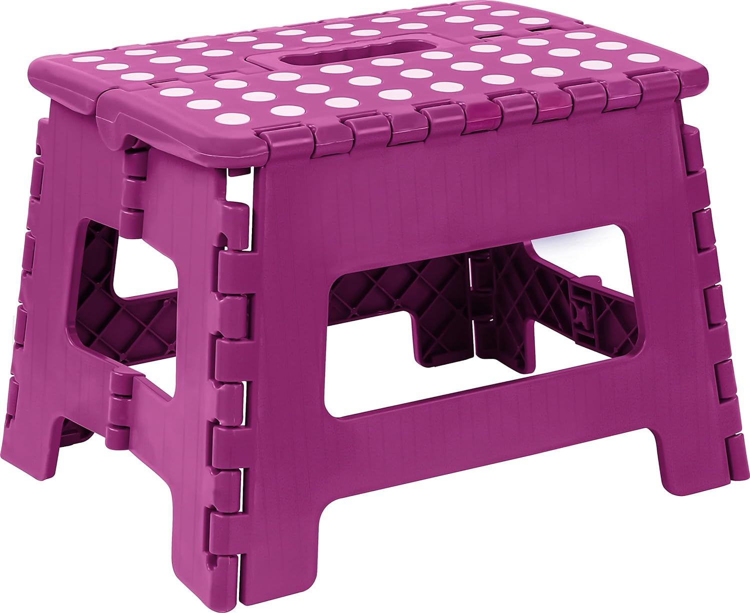Foldable Step Stool for Kids 11 Inches Wide and 8 Inches Tall Holds Up to 136 kg light weight Fast Forward