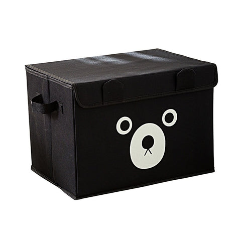 Fast Forward Panda Printed Extra Large Foldable Storage Bins for Kids' Toys and Quilts Fast Forward