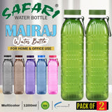 Safari Mairaj Water Bottle 1200ml Safari Bottles