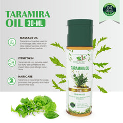 Land Secret Taramira Oil: Organic Cold-Pressed Arugula Seed Carrier Oil