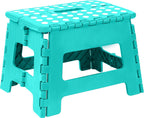 foldable step stool for kids lightweight plastic stool for bathroom and kitchen detail view