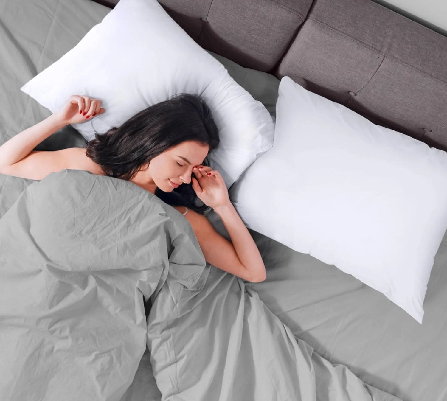 Waterproof Pillow Protector Zippered Pillow Encasement Jersey Pack of 2 Fast Forward
