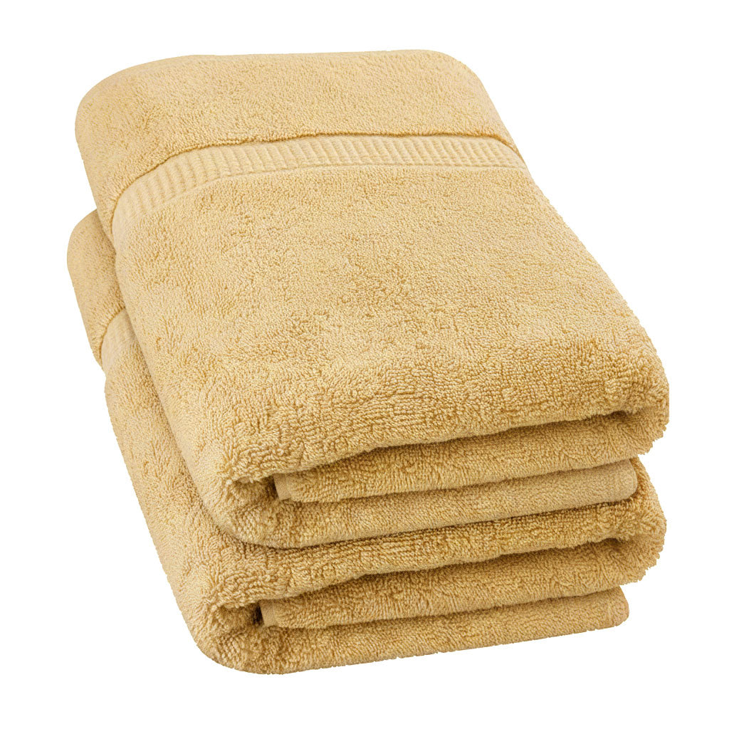 Bath Towel Premium Cotton Luxury Bath Sheet 27 X 54 inches Pack of 2