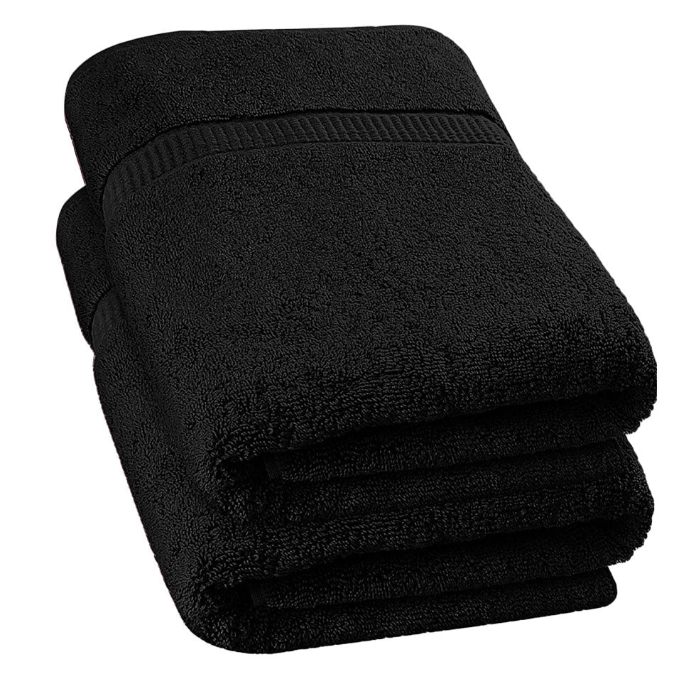 Bath Towel Premium Cotton Luxury Bath Sheet 27 X 54 inches Pack of 2