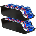 soda can dispenser for refrigerator clear fridge can organizer holder home use view