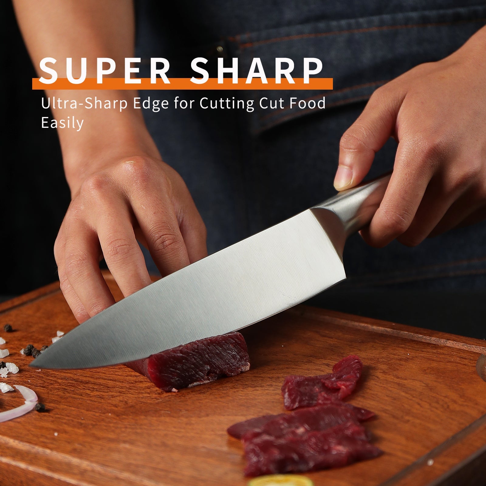 Fast Forward Premium Stainless Steel Kitchen Knife
