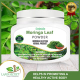 Moringa Leaf Powder Rich in Antioxidants and Immune Vitamin 100gm Land Secret
