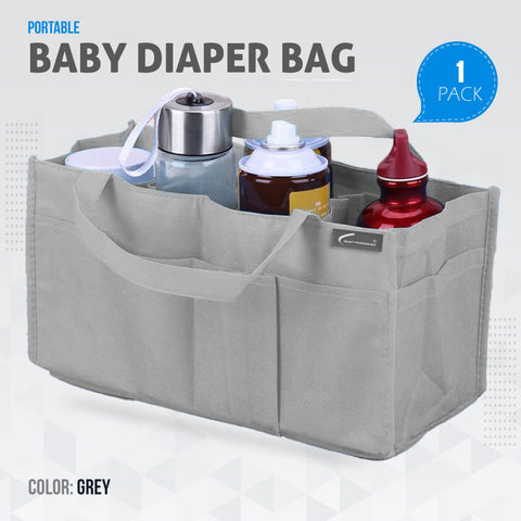 Diaper Caddy Organizer: Foldable Storage Bag with Multi Pockets and Flexible Compartments Fast Forward