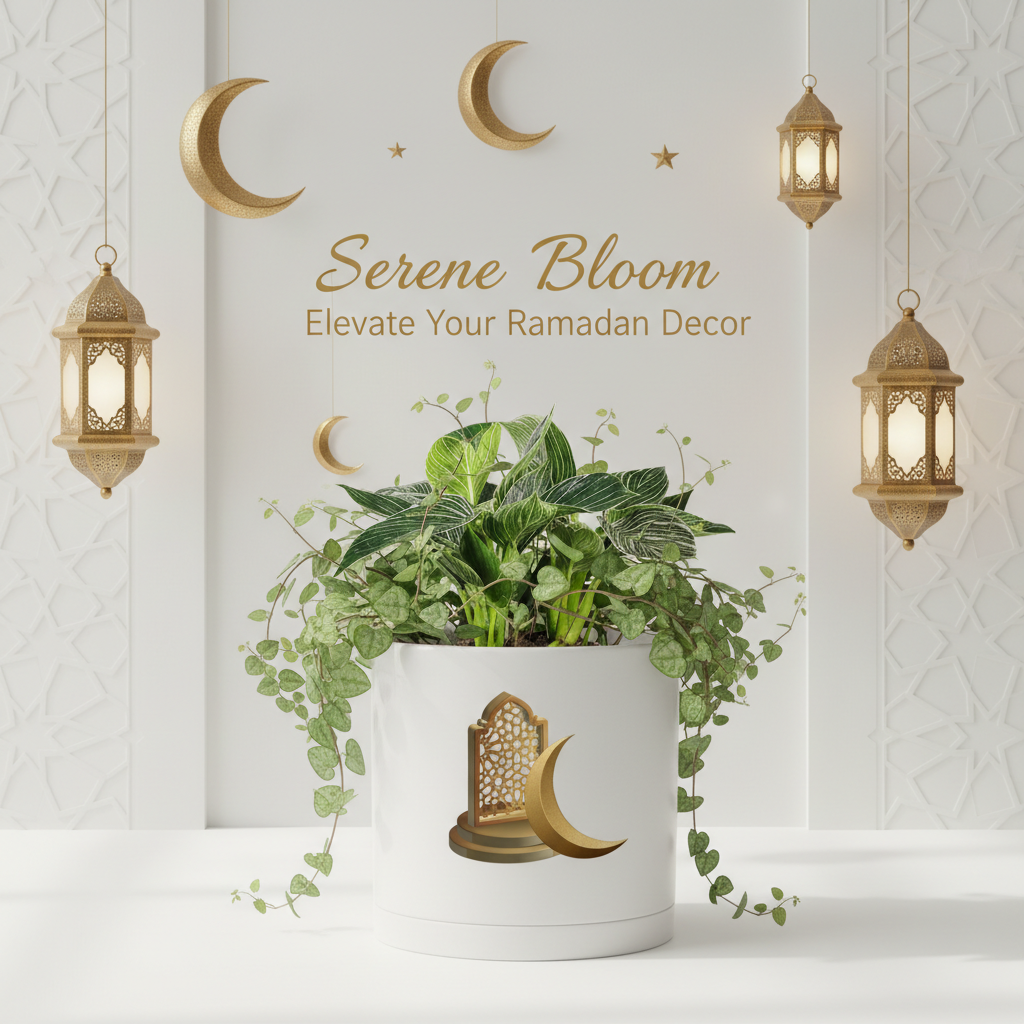 Modern Art Planter Pots with Drainage & Saucer 6-Inch – Custom Trendy Designs