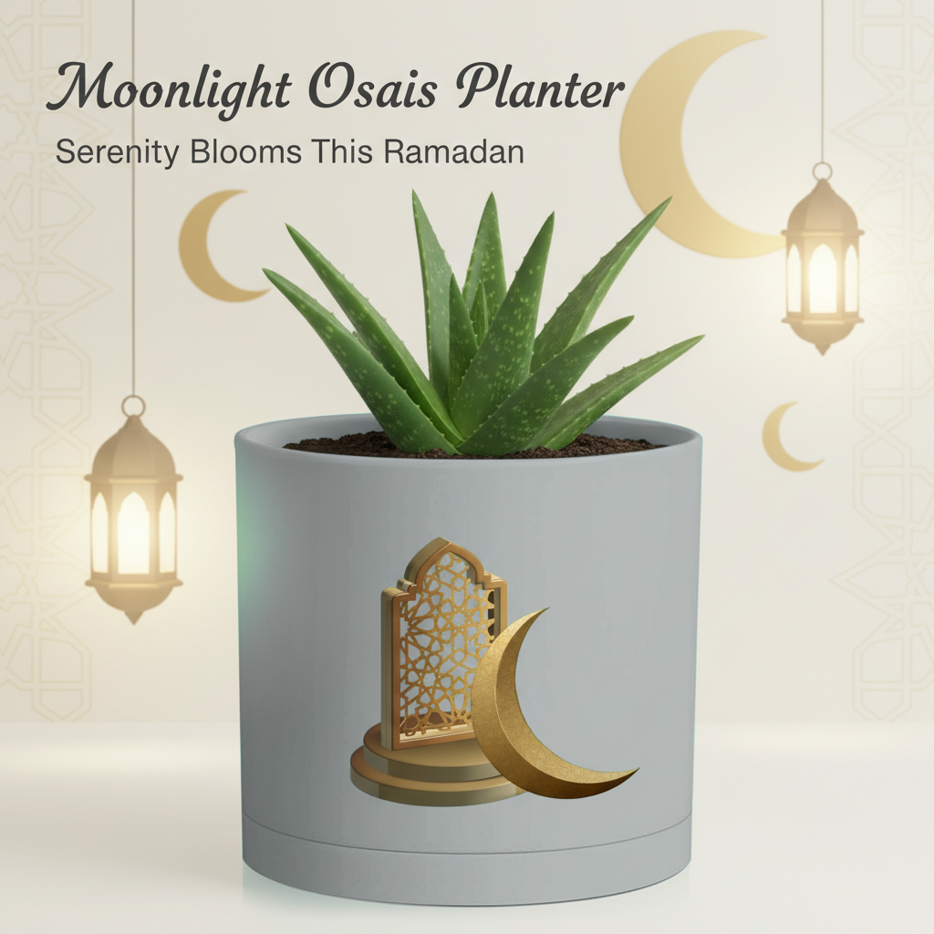 Modern Art Planter Pots with Drainage & Saucer 6-Inch – Custom Trendy Designs