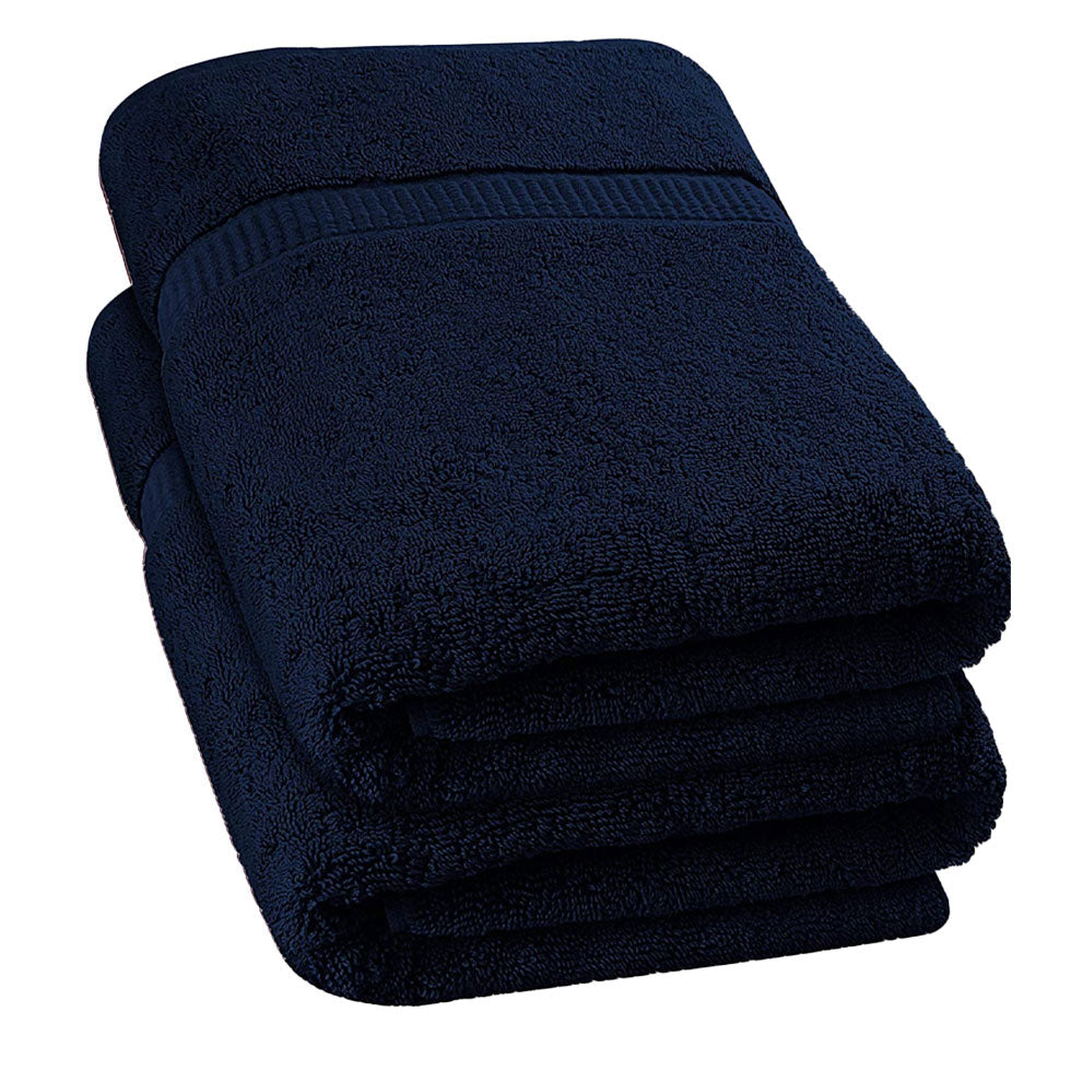 Bath Towel Premium Cotton Luxury Bath Sheet 27 X 54 inches Pack of 2