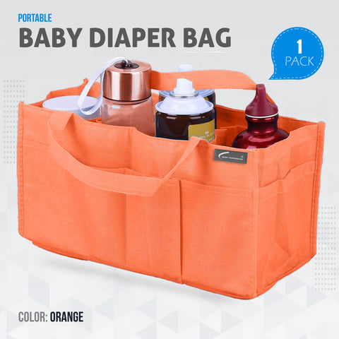 Diaper Caddy Organizer: Foldable Storage Bag with Multi Pockets and Flexible Compartments Fast Forward