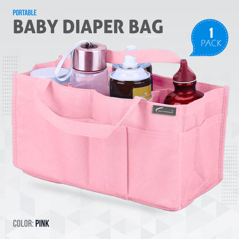 Diaper Caddy Organizer: Foldable Storage Bag with Multi Pockets and Flexible Compartments Fast Forward