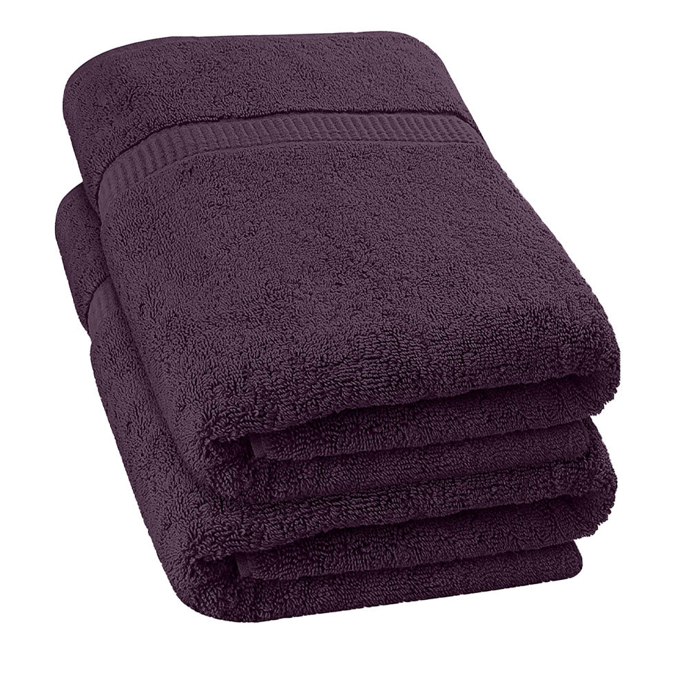 Bath Towel Premium Cotton Luxury Bath Sheet 27 X 54 inches Pack of 2