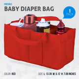 Diaper Caddy Organizer: Foldable Storage Bag with Multi Pockets and Flexible Compartments Fast Forward