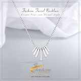 Simple Fashion Tassel Necklace For Women 925 Sterling Silver Jewelicious