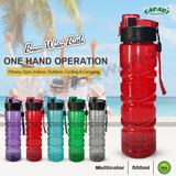 Bravo MAX Water Bottle With Leak Proof Flip Top BPA Free For Fitness Gym Indoor Outdoor Safari Bottles