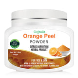 Orange Peel Herbs Powder for Glowing Face & Removing Pimples & Wrinkles Orange Peel 100 gm. Land Secret