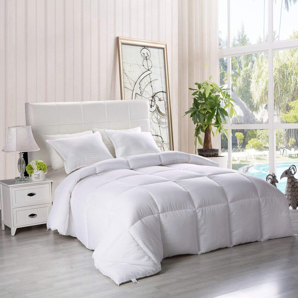 Comforter Razai Ultra Soft Down Alternative Comforter - Plush Siliconized Fiberfill Duvet Insert - Box Stitched All Season Fast Forward