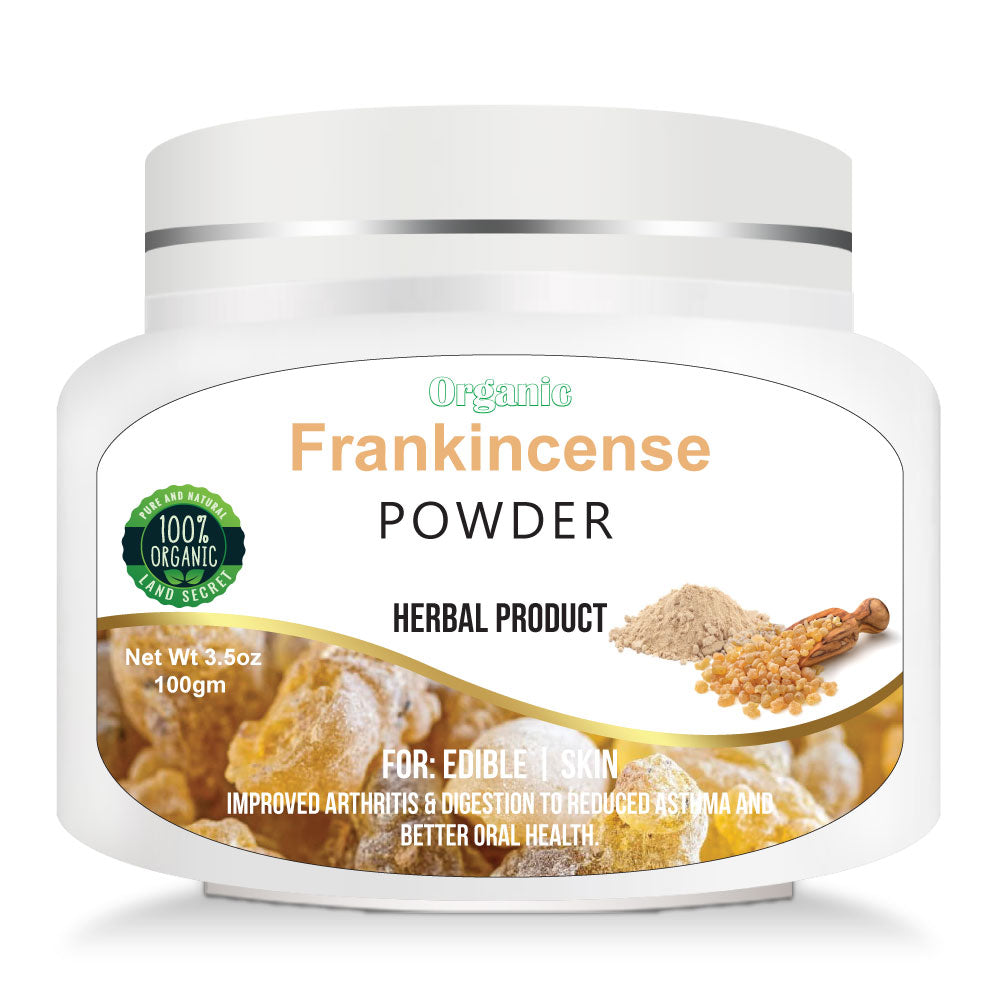 Frankincense Powder Soothing Herbal Resin for Joint Pain & swelling 100 GM Land Secret