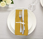 Dinner Napkins 18 by 18 Inches Cotton Blend Soft Durable Napkins Fast Forward