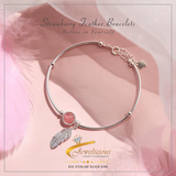 Temperament Creative Female Sweet Trendy Resizable Bracelet 925 Sterling Silver Jewelicious