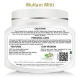 Fuller's Earth Powder  Multani Mud Mitti Clay  Bentonite Clay  100% Pure No Added Fragrance  Natural Face Pack 100 gm Land Secret