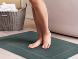 Bath Mats Cotton Banded 100% Ring Spun Cotton Pack of 2 Fast Forward