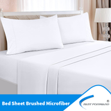 Bed Sheet Bedding Brushed Microfiber (Without Pillow Case) Fast Forward