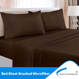 Bed Sheet Bedding Brushed Microfiber (Without Pillow Case) Fast Forward