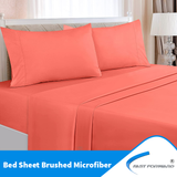 Bed Sheet Bedding Brushed Microfiber (Without Pillow Case) Fast Forward