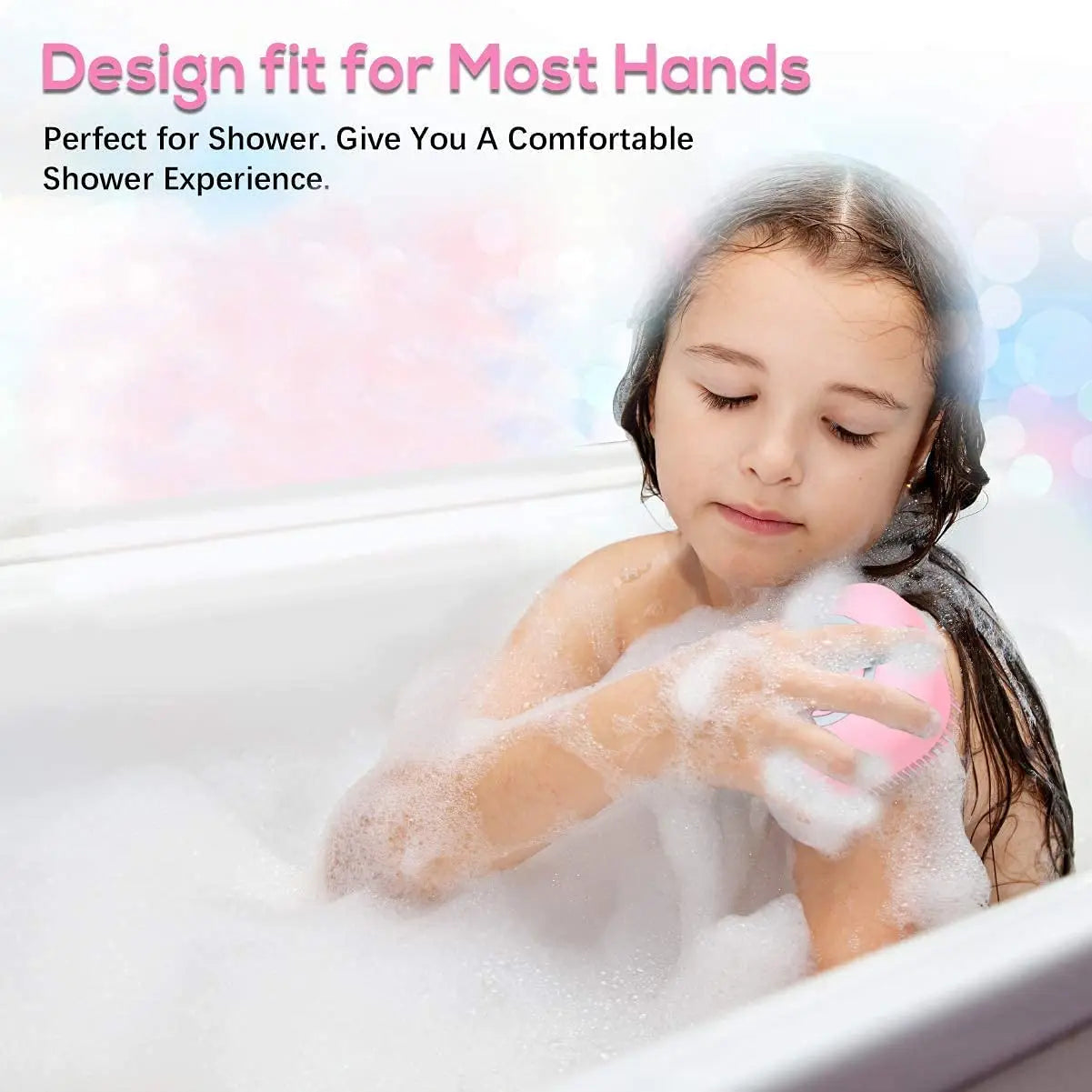 Body Scrubber with Soap Dispenser for Shower Silicone Exfoliating Brushes - Fast Forward