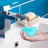 Body Scrubber with Soap Dispenser for Shower Silicone Exfoliating Brushes - Fast Forward