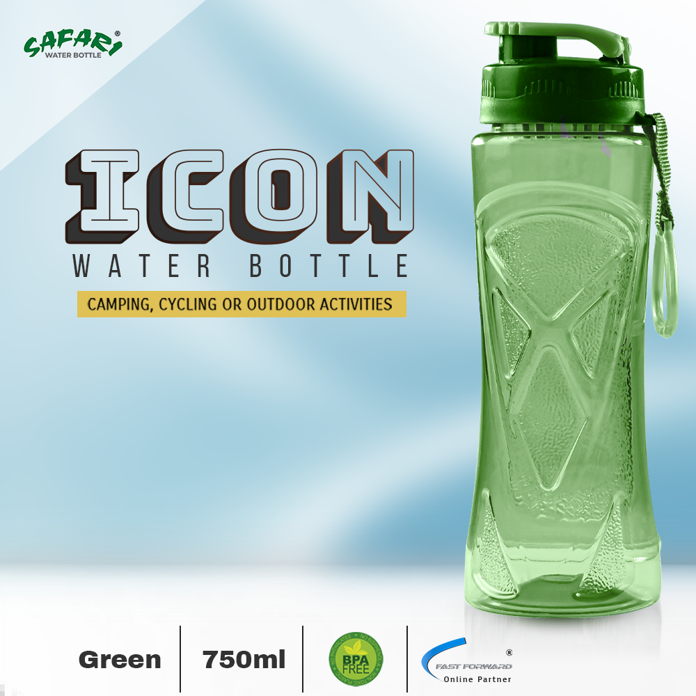 Stay Hydrated on the go with our ICON Water Bottle