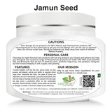 Land Secret Jamun Seed Powder - Antioxidant-Rich Superfood for Blood Sugar and Digestive Health