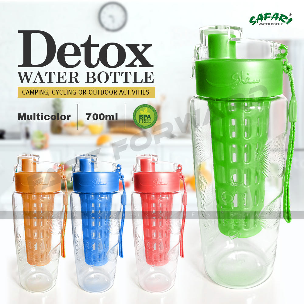 Safari Bottles: Detox Water Bottle Fruit Infuser