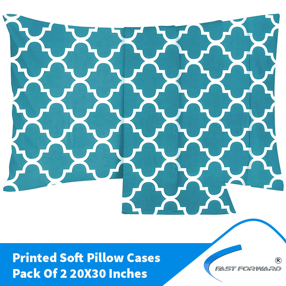 Pillowcases Printed 2 Pack Envelope Closure Pillow Covers Fast Forward