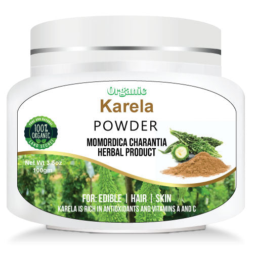 Karela Powder Blood Sugar Control, Healthy Eyesight 100 gm Land Secret
