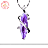 Unique Designer Pendant Purple Amethyst Pendant 925 Sterling Silver Jewelicious