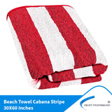 Cabana Stripe Pool Towels 30 x 60 Fast Forward
