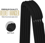 Premium Velvet Hangers Non-Slip Durable with 360 Degree Rotatable Hook 10 Pack Fast Forward