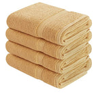 Extra Large Hand Towels 100% Cotton 16 X 28 inches Pack of 4 Fast Forward